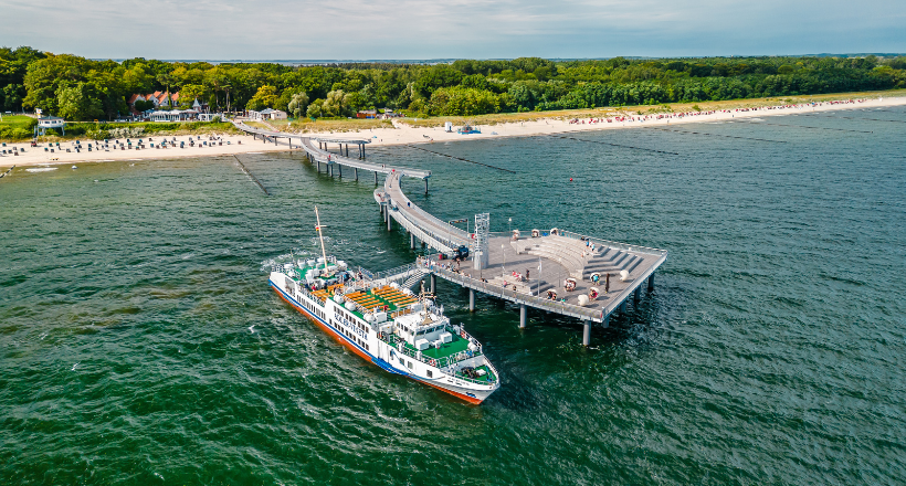 MS Adler Vineta unterwegs ab Usedom
